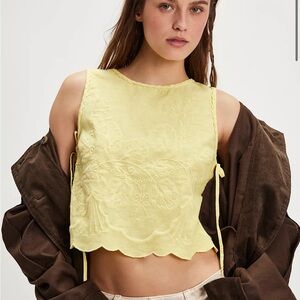 FREE PEOPLE Faded Gardens Tank, Summer Lemonade